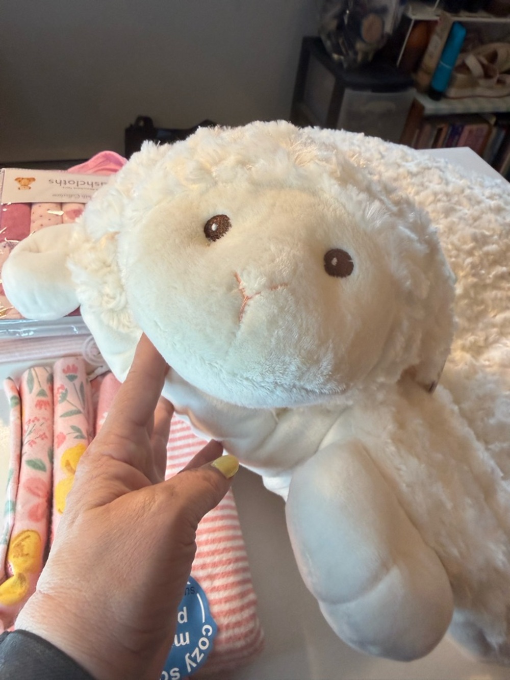 Plush Lamb Baby pad